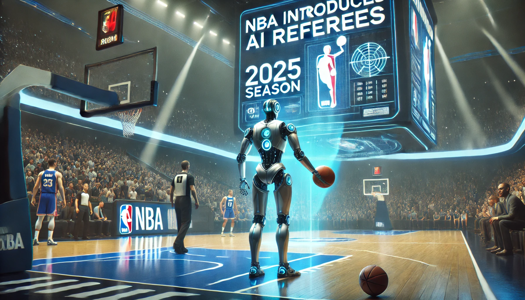 NBA为2025赛季引入AI裁判：篮球新时代